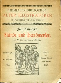 Amman, Jost Amman's Stände und Handwerker. (Umschlag)