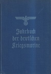 Jahrbuch der deutschen Kriegsmarine 1937 (Umschlag)
