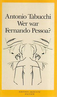 Tabucchi, Wer war Fernando Pessoa? (Umschlag)