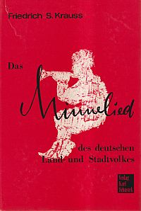 Das Minnelied des deutschen Land- und Stadtvolkes. (Umschlag)