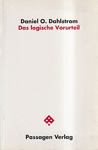 Dahlstrom, Das logische Vorurteil. (Umschlag)