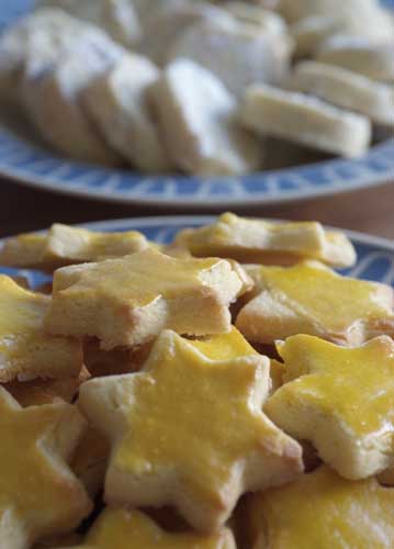 bildreich karten PK 780: mailaenderli und lavendelsablés.