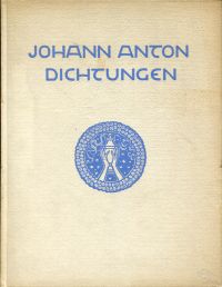Anton, Dichtungen. (Umschlag)