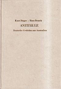 Singer, Antithule. (Umschlag)