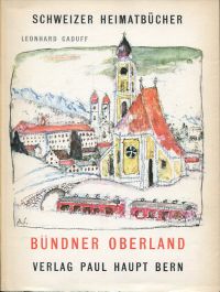 Caduff, Bündner Oberland. (Umschlag)