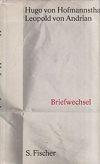 Hofmannsthal, Briefwechsel. (Umschlag)