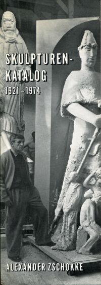Zschokke, Skulpturen-Katalog 1921-1974. (Umschlag)