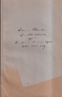 Hauler, Zur Sallustkritik. (Umschlag)