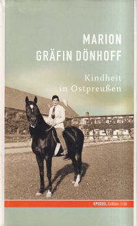 Dönhoff, Kindheit in Ostpreußen. (Umschlag)