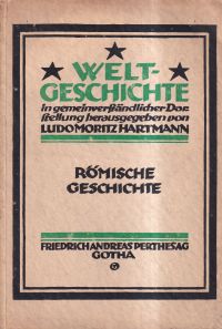 Hartmann, Römische Geschichte. (Umschlag)