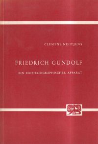 Neutjens, Friedrich Gundolf. (Umschlag)