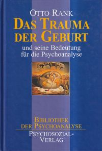 Rank, Das Trauma der Geburt. (Umschlag)