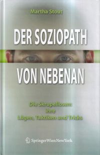 Stout, Der Soziopath von nebenan. (Umschlag)