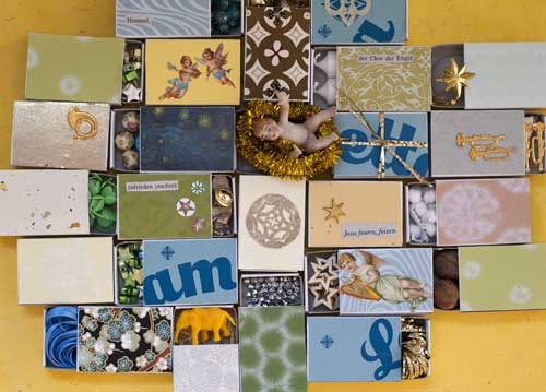 bildreich karten PK 988: ueberraschungsschaechtelchen.