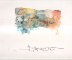 Fiechter, Aquarelle. (Umschlag)